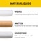 Purdy Purdy White Dove Woven Fabric 6.5 in. W X 1/2 in. Jumbo Mini Paint Roller Cover 2 pk 14G626013 - alternate 4